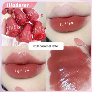 Daimanpu Yingrun Seal Lip Frozen Sweet Tender Gentle White Atmosphere Lip Glaze เครื่องสำอางแต่งหน้าสำหรับริมฝีปาก HO