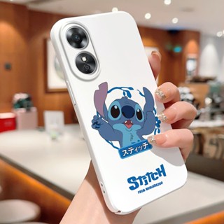 เคสโทรศัพท์มือถือแบบแข็ง กันกระแทก ลายการ์ตูน Stitch น่ารัก สําหรับ OPPO Reno4 Z 8T 7Z 8Z 7SE 4 Lite 5 Lite 7 Lite 8 Lite 5F