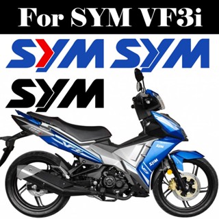 สติกเกอร์สะท้อนแสง ลายโลโก้ SYM vf3i สําหรับติดตกแต่งกระจกมองหลังรถจักรยานยนต์