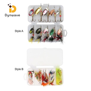 Dynwave เหยื่อตกปลาโลหะ 10 ชิ้น สําหรับ Pike Walleye