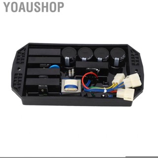 Yoaushop Automatic Voltage Regulator  3 Phase 8 Wire Easy Maintenance Compact Size Energy Saving Generator AVR Module Good Stability for 8‑15KW Brush Genset