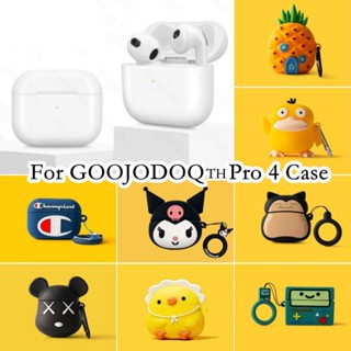 【จัดส่งรวดเร็ว】สําหรับ Goojodoq 🇹🇭 เคสลายการ์ตูน สําหรับ GOOJODOQ Pro 4 🇹🇭 เคสหูฟัง แบบนิ่ม สําหรับ Pro 4