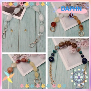 Daphs สายคล้องกระเป๋าถือ ประดับลูกปัดเรซิ่น หลากสีสัน DIY