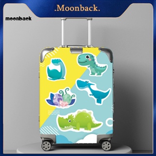 &lt;moonback&gt; สติกเกอร์ ลายไดโนเสาร์ กันน้ํา ติดตั้งง่าย สําหรับติดตกแต่งกระเป๋าเดินทาง สกูตเตอร์ 50 ชิ้น