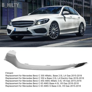 B_HILTY กันชนหน้ากันชนล่าง Splitter เปลี่ยนสำหรับ Mercedes Benz C 300 350 450 63