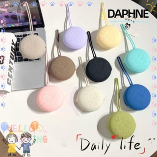 Daphne กระเป๋าสตางค์ซิลิโคน ทรงคลัทช์ มีซิป ใส่เหรียญได้ แฟชั่นสําหรับเด็ก และผู้ใหญ่