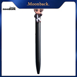 &lt;moonback&gt; ฟิกเกอร์การ์ตูน BTS ปากกาลูกลื่น นักเรียน การเขียน วาดภาพ อุปกรณ์เครื่องเขียน ของขวัญ