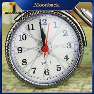 &lt;moonback&gt; นาฬิกาปลุกตัวเลขอาหรับ สไตล์วินเทจ ย้อนยุค สร้างสรรค์ สําหรับตกแต่งบ้าน
