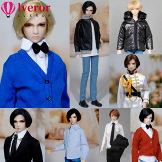 Lveror เสื้อแจ็กเก็ตยีนลําลอง คุณภาพสูง สําหรับตุ๊กตา 11.5 นิ้ว 1/6 BJD