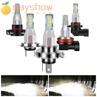 Mayshow ชุดไฟตัดหมอก LED 80W DRL สว่างมาก 2 ชิ้น สําหรับรถยนต์ 2 ชิ้น