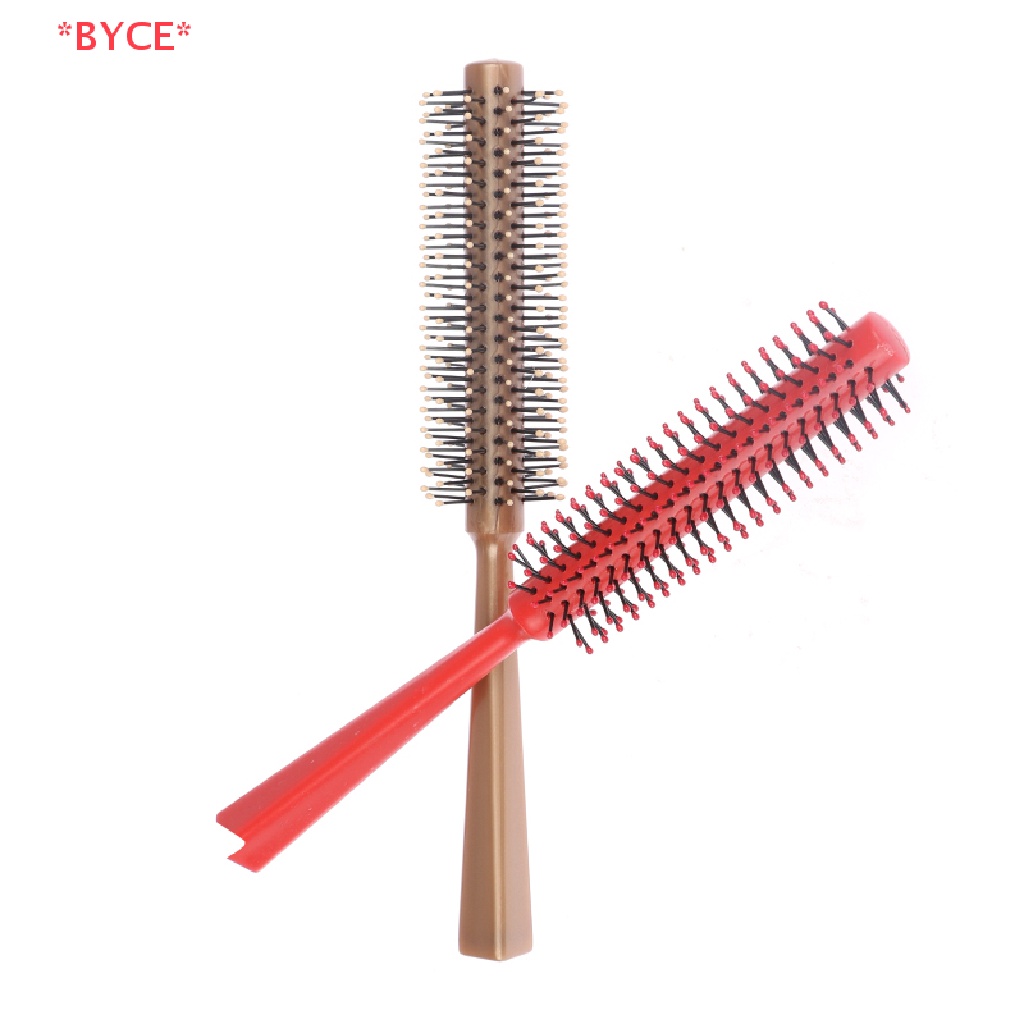 Byce> แปรงหวีผมไนล่อน ทรงกลม ขนาดเล็ก สําหรับผมบาง หรือผมสั้น 1 ชิ้น