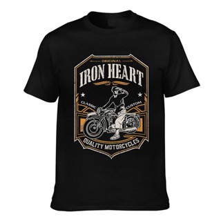 Customized Summer Tee Iron Heart Bike Biker Latest Motor Motorcycle Hip Hop Tshirt For Man_03