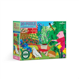 นายอินทร์ eeboo Gardening Bear 20 Pc Big Puzzle จิ๊กซอว์รูปหมีทำสวน