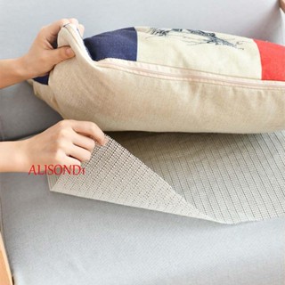 Alisond1 ผ้าตาข่าย ผสมซิลิกาเจล โซฟา เสื่อโยคะ พรม บ้าน ด้านล่าง ผ้า