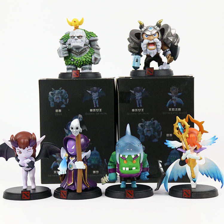 DOTA 2 เกมรูป SF roshan Lina Pudge Queen jug PVC Action Figure ti11 Aegis คอลเลกชันรุ่น - รูปที่ 5