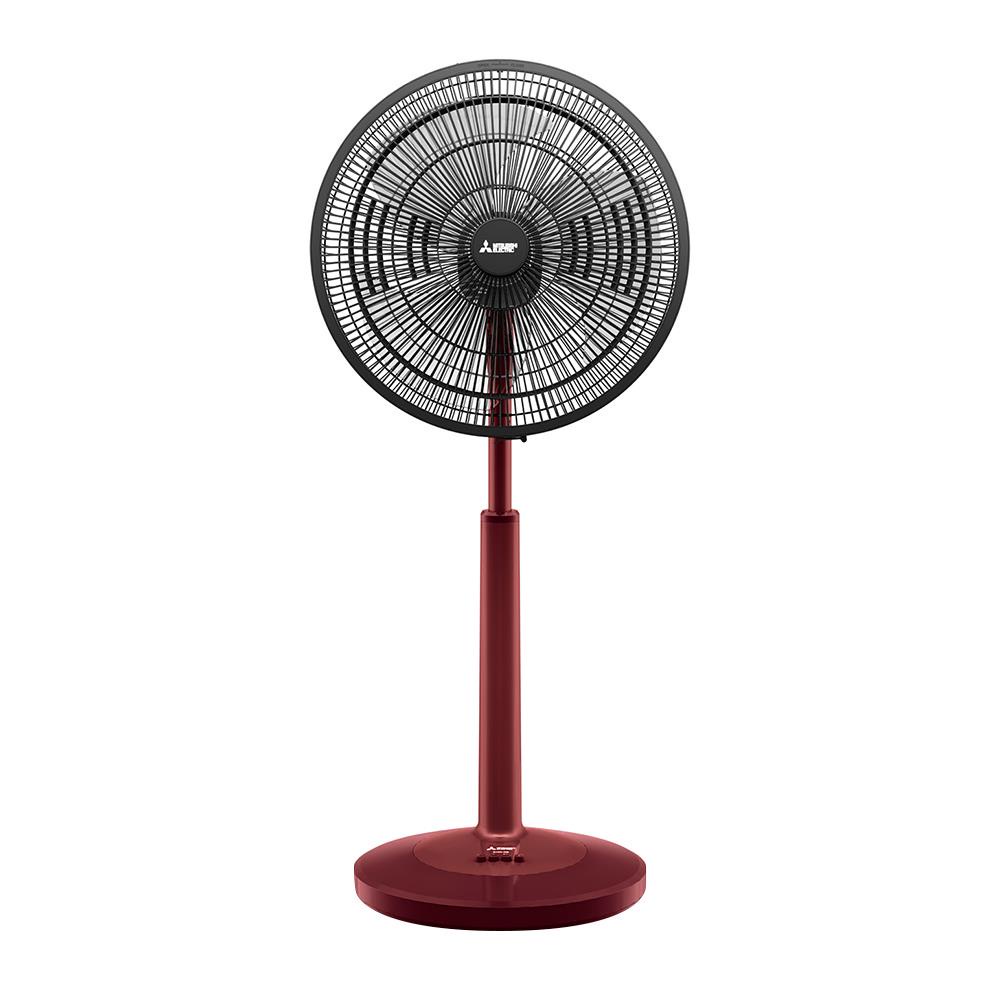 พัดลมไอเย็น MITSUBISHI พัดลมสไลด์ 18 นิ้ว รุ่น R18A-GB CY-RD สีแดง  [OSBPA2 เงินคืน11%max150]