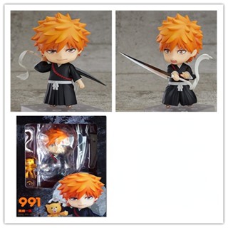 ฟิกเกอร์ PVC อนิเมะญี่ปุ่น Nendoroid 991 Ichigo Kurosaki Bleach