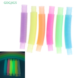 [GOGJIG5] ของเล่นฟิดเจ็ต หลอดเรืองแสง สําหรับเล่นคลายเครียด สมาธิสั้น ออทิสติก 5 ชิ้น UOO