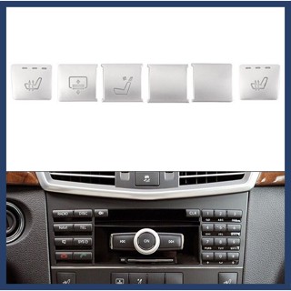 【จัดส่งรวดเร็ว】สติกเกอร์ติดปุ่มกดคอนโซลกลาง สําหรับ Mercedes E W212 2009-2013