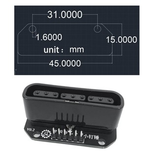 อะแดปเตอร์มือจับควบคุมไร้สาย PS2 สําหรับหุ่นยนต์ PS2 PS3 STM32 Arduino 51 dinghingxi1 2 ชิ้น