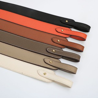 สายสะพายกระเป๋าหนังแท้ หนัง PU บระดับ Leather Shoulder Sling Strap Replacement