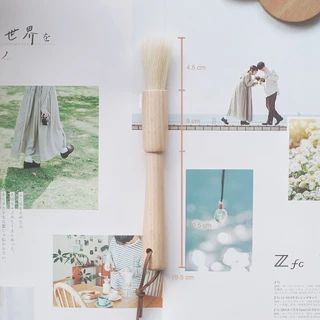 Omocha | Coffee wooden brush แปรงทาไข่แดง แปรงปัดผงกาแฟ