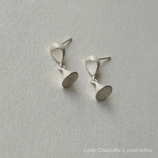 [0413] Entry Lux Accessible Luxury Fashion Small Fresh and Cold Dune Stud Earrings Retro Original Design Handmade Matte Texture Earrings ELY7