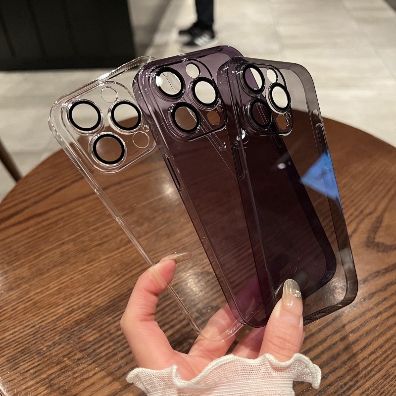 เคสโทรศัพท์มือถือ PC ใส กันกระแทก สําหรับ Iphone 14 13 12 11 Pro MAX X XR XS MAX 14 Plus