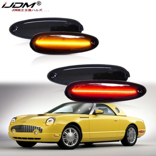 Ijdm ไฟเลี้ยว LED ด้านหน้า และด้านหลัง สีเหลืองอําพัน สําหรับ Ford Taurus Ford Mercury Sable Thunderbird