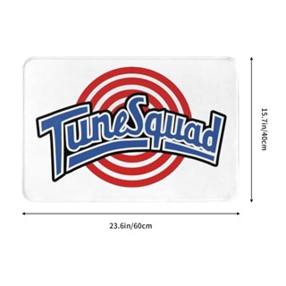 ใหม่ พร้อมส่ง พรมเช็ดเท้า ผ้าสักหลาด ลาย Tune Squad (1) กันลื่น ดูดซับน้ําได้ดี แห้งเร็ว 16x24 นิ้ว สําหรับห้องน้ํา ห้องนั่งเล่น โซฟา ห้องนอน โต๊ะกาแฟ