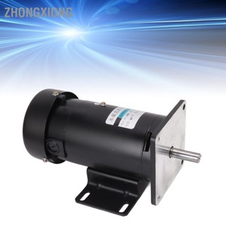 ZhongXiong มอเตอร์แม่เหล็กถาวร DC 500W 1800RPM ปรับความเร็ว CW CCW มอเตอร์ไฟฟ้าความเร็วสูง 220V