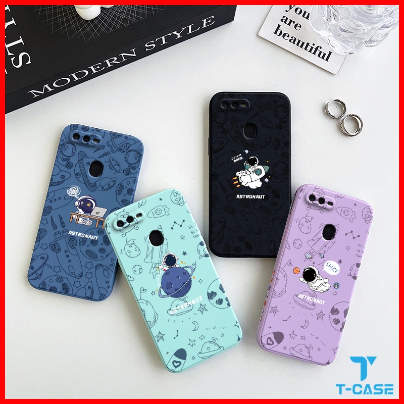 เคส OPPO F9 A5S A12 A7 F11 Pro F11 F9 F7 F5 A3S A17 A17K A3S ซิลิโคนโทรศัพท์มือถือป้องกันกรณี 2A-SS