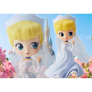 Cinderella Dreamy Style - Normal Color ของแท้ JP - Q Posket Banpresto [โมเดล Disney]