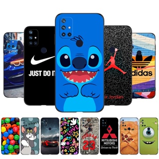 เคสโทรศัพท์มือถือ ซิลิโคนนิ่ม Tpu ลาย Stitch สีดํา สําหรับ OnePlus Nord N10 5G