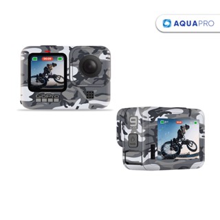 GoPro 11 / 10 / 9 Stickers Protective Skin Film No.1 (Soilder Glay) สติกเกอร์ฟิล์ม ป้องกันรอยขีดข่วน