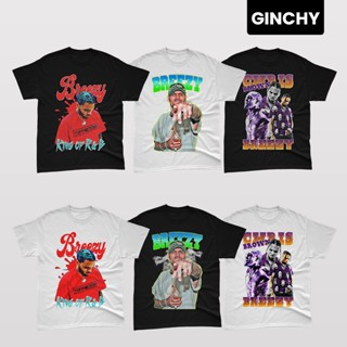 【ใหม่】Chris Brown | T-shirt | "Artist" "CB" | "CB Breezy"Artist Collection T-shirt For Unisex