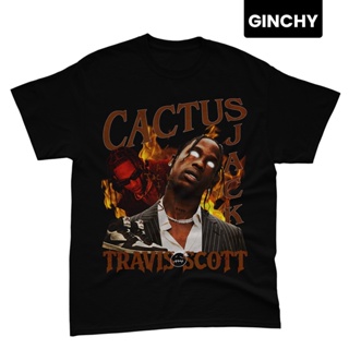 【ใหม่】Travis Scott "Cactus Jack" Merch T-Shirt | Scott | Travis | Vintage Vibe | Cactus Jack