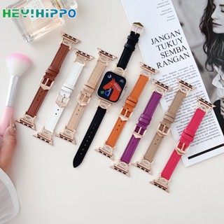 สายนาฬิกาข้อมือแฟชั่น ประดับเพชร สําหรับ iwatch series 8 7 6 SE 5 4 45 44 42 41 40 38 มม.