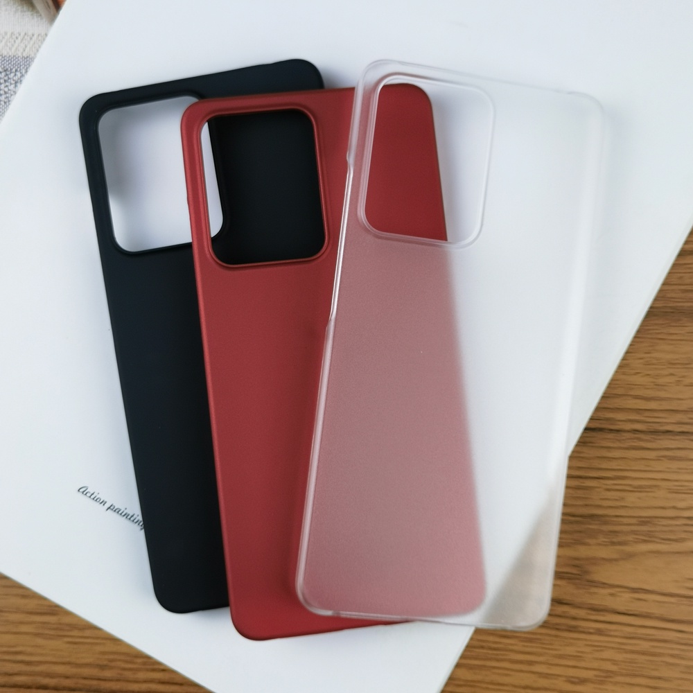 เคสโทรศัพท์แบบแข็งบางเฉียบสําหรับ Xiaomi Redmi หมายเหตุ 12 Turbo POCO F5 Pro ป้องกันลายนิ้วมือ PC ฝาหลังกรณี