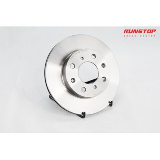 จานเบรค Runstop เรียบ ขนาดเดิม Brake disc จาน 231 HONDA CIVIC 88 91 EF,EG 1.3 (Disc-Drum),CITY(ราคาต่อคู่)