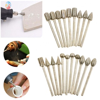 【TRSBX】20pcs Stone Carving Set Grinding Head RotaryTool Accessories for Polishing Glass