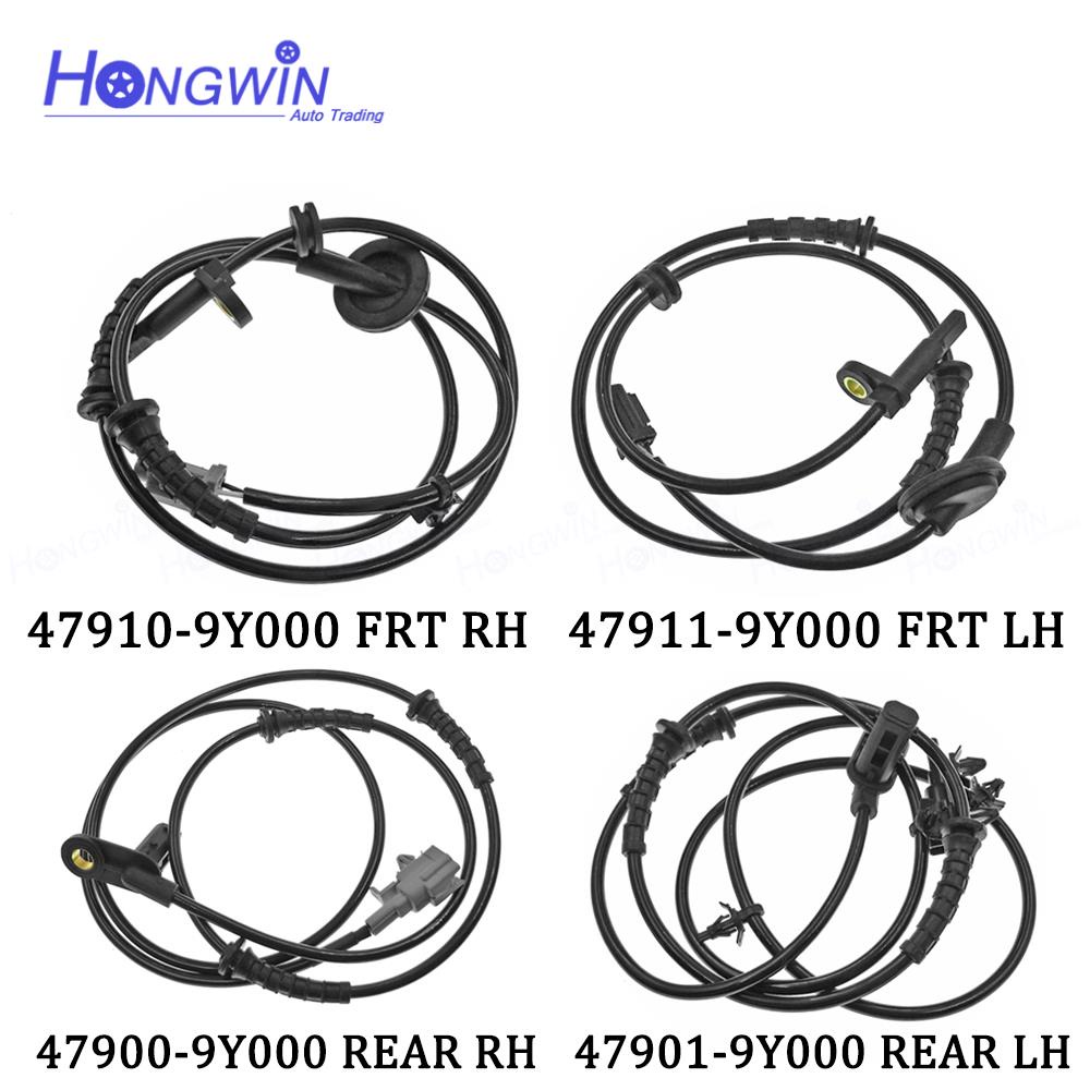 เซนเซอร์ความเร็วล้อหน้า หลัง ซ้าย ขวา ABS สําหรับ Nissan Murano Quest Teana J31 47910-9Y000 47911-9Y