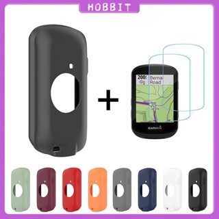 เคสป้องกัน GPS + ฟิล์มกระจก 2 ชิ้น สําหรับ Garmin Edge 1040 GPS เคสป้องกันจักรยาน ซิลิโคน หน้าจอ ป้องกันรอยขีดข่วน กันกระแทก ฝาหลัง