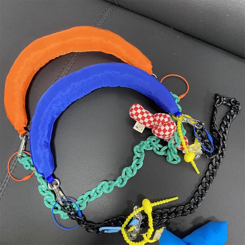 ของแท้ Hyunya หัวเข็มขัดถัก ขนาดเล็ก หลากสี อุปกรณ์เสริม สําหรับแขวนกระเป๋าเดินทาง