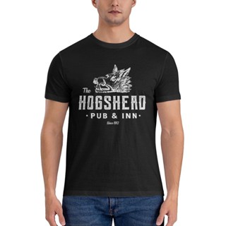 เสื้อยืดลําลอง แขนสั้น พิมพ์ลาย The Hogshead ส่วนลดพิเศษ