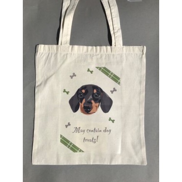 Dachshund / dog / / tote bag -ส่งตรงห่อ TFWP
