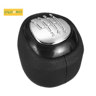 6 Speed Gear Shift Knob Leather Lever Shifter สำหรับ SAAB 93 9-3 SS 2003-2012 รถจัดแต่งทรงผม