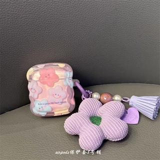 เคสหูฟังบลูทูธไร้สาย ลายหน้ายิ้ม เนื้อนิ่ม สําหรับ Apple airpods รุ่น Pro 2 1 2 3