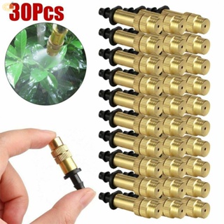 【VARSTR】Adjustable Misting Nozzle Garden Patio Water Mister Brass Spray Sprinkler - AU