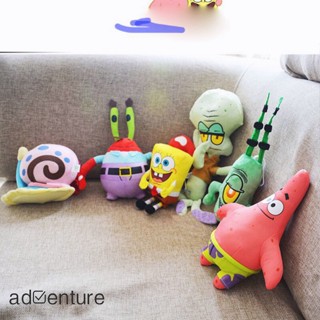 Adven ตุ๊กตานุ่ม รูปการ์ตูน Spongebob Squarepants ของขวัญวันเกิดแฟน